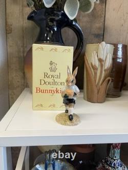 Royal Doulton Bunnykins Goalkeeper Figurine DB122 1991 Limited Edition