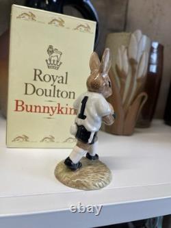 Royal Doulton Bunnykins Goalkeeper Figurine DB122 1991 Limited Edition
