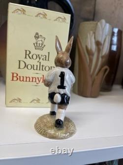 Royal Doulton Bunnykins Goalkeeper Figurine DB122 1991 Limited Edition