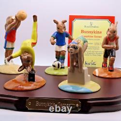 Royal Doulton Bunnykins Olympic Games With Stand and Certificate Limited Edition