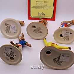 Royal Doulton Bunnykins Olympic Games With Stand and Certificate Limited Edition