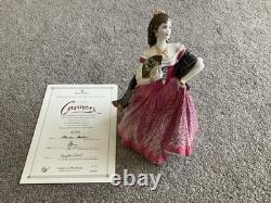 Royal Doulton Carmen HN3993 Bone China Figurine Ltd Edition COA Signed 1997