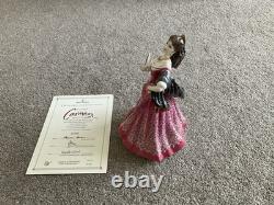 Royal Doulton Carmen HN3993 Bone China Figurine Ltd Edition COA Signed 1997