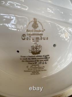 Royal Doulton Christopher Columbus Figurine Limited Edition Mariner 12 N 1066