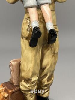 Royal Doulton Classics Farewell Daddy Limited Edition Soldier Figure HN 4363