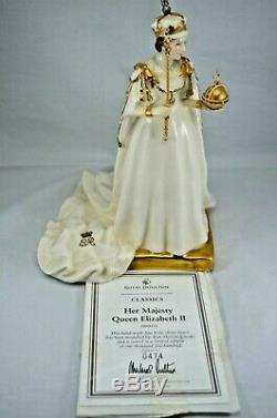 Royal Doulton Classics Ltd. Ed. Figurine Queen Elizabeth II Hn 4372