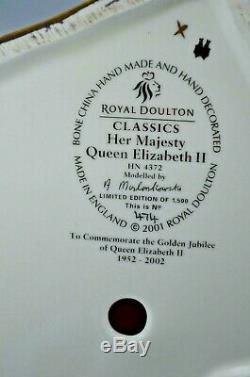 Royal Doulton Classics Ltd. Ed. Figurine Queen Elizabeth II Hn 4372