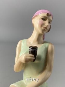 Royal Doulton Coca Cola Bathing Belle Limited Edition Advertising Figurine c2005