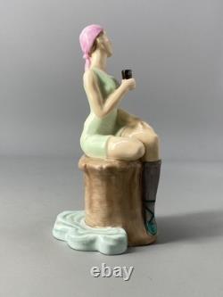 Royal Doulton Coca Cola Bathing Belle Limited Edition Advertising Figurine c2005