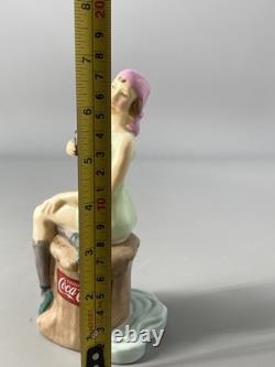 Royal Doulton Coca Cola Bathing Belle Limited Edition Advertising Figurine c2005