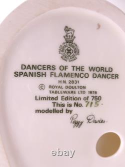 Royal Doulton Dancers Of The World Spanish Flamenco Dancer Hn2831