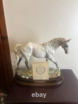 Royal Doulton Desert Orchid DA134 Horse Figurine Ltd Ed #1866/7500+Certificate
