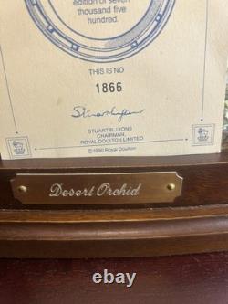 Royal Doulton Desert Orchid DA134 Horse Figurine Ltd Ed #1866/7500+Certificate