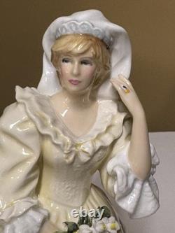 Royal Doulton Diana Princess of Wales HN 2887 Limited Edition Figurine Wedding