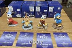 Royal Doulton Disney Fantasia set of 4 figures. Limited Edition