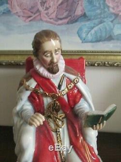 Royal Doulton England Figurine 3822 The Stuarts King James I Limited Edition