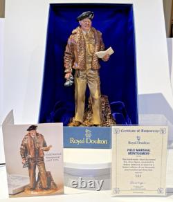 Royal Doulton FIELD MARSHALL MONTGOMERY HN3405 Boxed with certificates