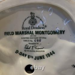 Royal Doulton FIELD MARSHALL MONTGOMERY HN3405 Boxed with certificates