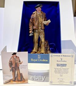 Royal Doulton FIELD MARSHALL MONTGOMERY HN3405 Boxed with certificates