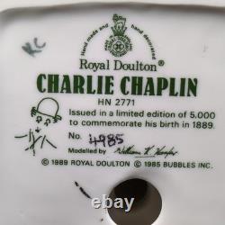 Royal Doulton Figure CHARLIE CHAPLIN No HN2771 Ltd Edn Ht 23cm 1989