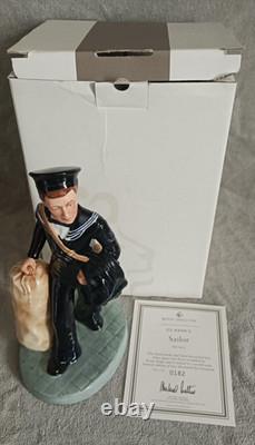 Royal Doulton Figure Sailor HN4632 21cm AND BOX/w Cert