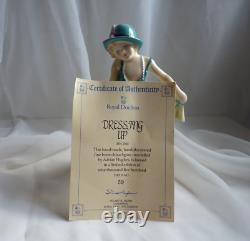 Royal Doulton Figurine Dressing Up HN 3300 + Limited Edition Certificate No 59