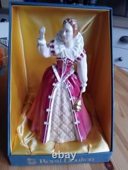 Royal Doulton Figurine HN 3099 Elizabeth I Queens of the Realm Limited Edition