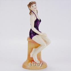 Royal Doulton Figurine Taking The Waters HN4402 Limited Edition Lady Figure