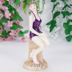 Royal Doulton Figurine Taking The Waters HN4402 Limited Edition Lady Figure