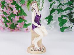 Royal Doulton Figurine Taking The Waters HN4402 Limited Edition Lady Figure