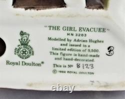 Royal Doulton Figurine The Girl Evacuee Hn 3203 Limited Edition 1988