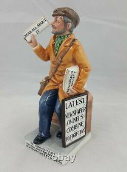 Royal Doulton Figurine The Newsvendor HN2891 Limited Edition