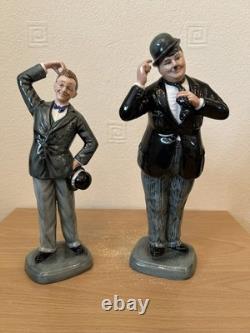 Royal Doulton Figurines Laurel And Hardy HN2774 HN2775 Limited Edition 81