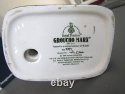 Royal Doulton GROUCHO MARX HN2777 Ltd Ed issued 1991 Perfect + Certificate + Box