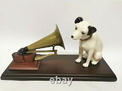 Royal Doulton HMV nipper dog and gramaphone figurine 348/2000 Limited Edition