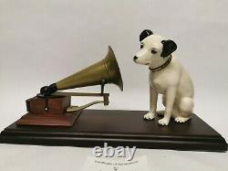 Royal Doulton HMV nipper dog and gramaphone figurine 348/2000 Limited Edition