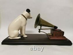 Royal Doulton HMV nipper dog and gramaphone figurine 348/2000 Limited Edition