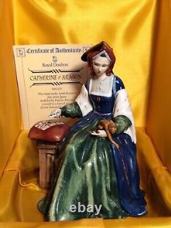 Royal Doulton HN3233 Catherine Of Aragon Figurine KING HENRY VIII WIFE Boxed
