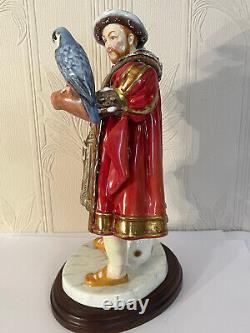 Royal Doulton HN3350 Henry VIII Figurine + Certificate + Stand + Box