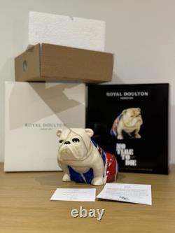 Royal Doulton Jack the Bulldog No Time To Die Edition 2020 Brand New in Box