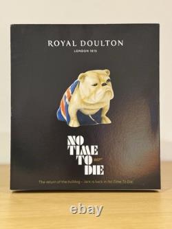 Royal Doulton Jack the Bulldog No Time To Die Edition 2020 Brand New in Box