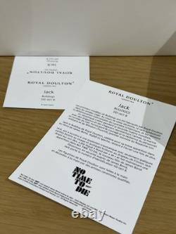 Royal Doulton Jack the Bulldog No Time To Die Edition 2020 Brand New in Box
