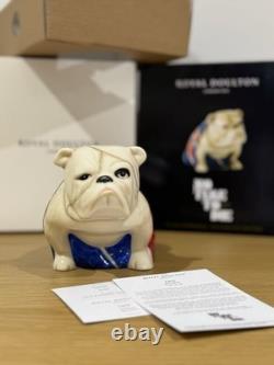 Royal Doulton Jack the Bulldog No Time To Die Edition 2020 Brand New in Box