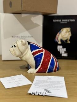 Royal Doulton Jack the Bulldog No Time To Die Edition 2020 Brand New in Box