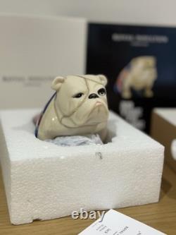 Royal Doulton Jack the Bulldog No Time To Die Edition 2020 Brand New in Box