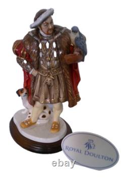 Royal Doulton King Henry VIII Figure HN3350 Limited Edition No 1047 9,500