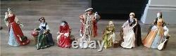 Royal Doulton King Henry VIII & His 6 Wives Full Limited Edition Set 1991 Rare