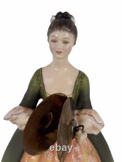 Royal Doulton Lady Musicians Cymbals HN2699 Limited Edition Figurine