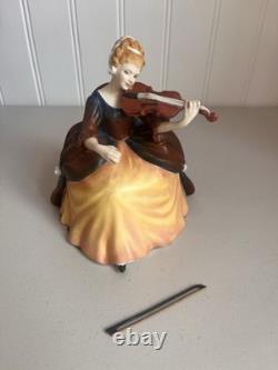 Royal Doulton Lady Musicians Violinist Limited Edition Box Certificate READ
