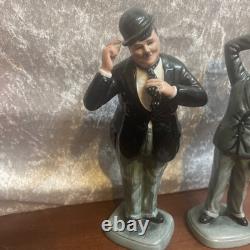 Royal Doulton Laurel & Hardy Bone China Figurines Limited Ed. With certificate
